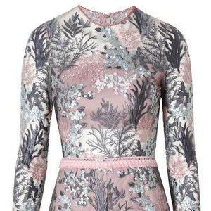 Alexis Ariel Embroidered Marine Romper